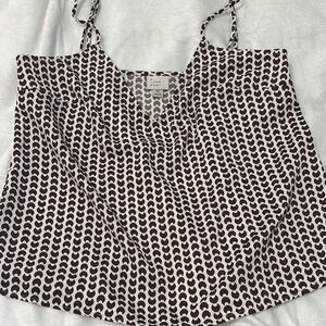 Stylish Black and White Women's Top